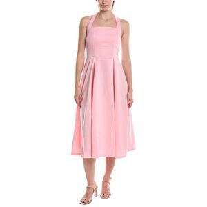 Hl Affair Womens Sleeveless Midi Dress, Pink
